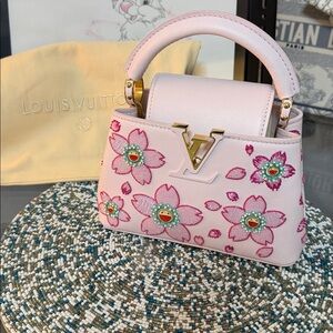 Louis Vuitton LV x TM Cherry Blossom Capucines Mini⭐️Limited Edition⭐️ Numbered